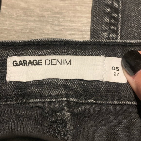 Garage High-Rise Flare jeans - Washed Black - size 5/27 - Picture 5 of 5